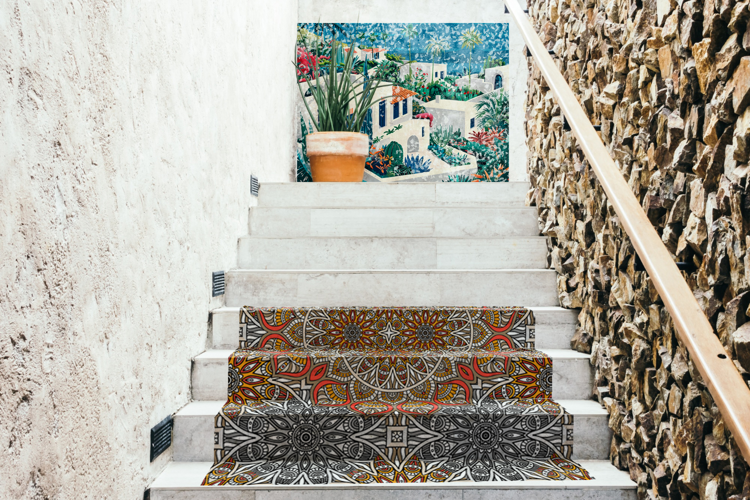 벽화와 양탄자 합성본